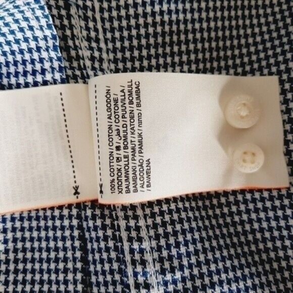 SUPERDRY | Button Down Long Sleeve Shirt Gingham Regular Fit Men's Sz L - Picture 15 of 15